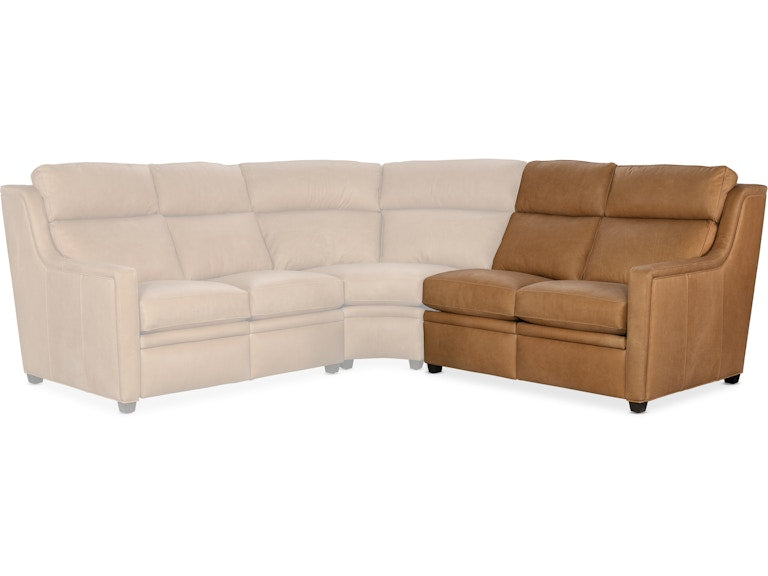 Bradington Young Hambrick Right Arm Facing Reclining Loveseat 950-56