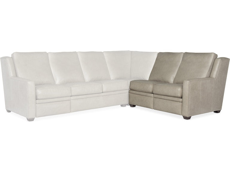 Bradington Young Revelin Right Arm Facing Reclining Loveseat with Power Headrest 203-56