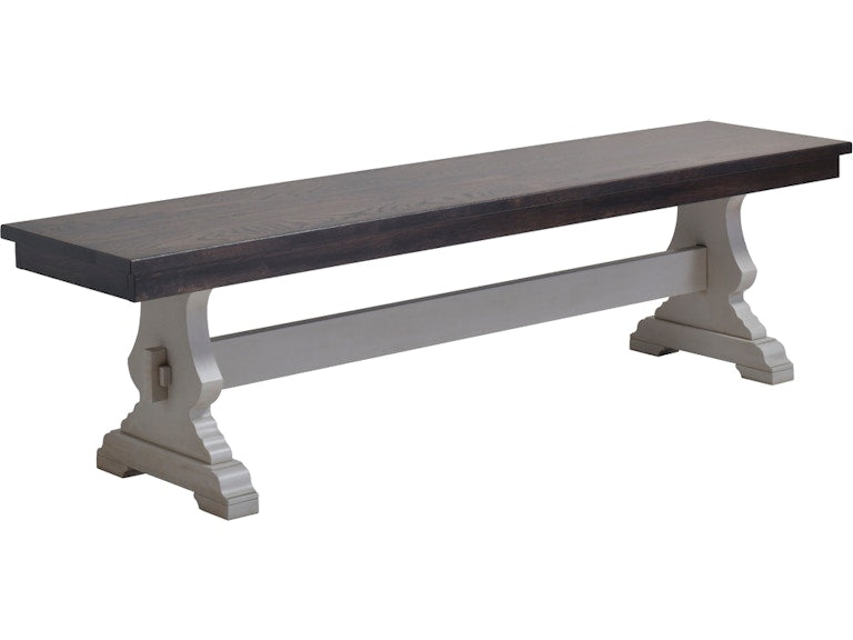 YUTZY WOODWORKING Empire Bench 55B-1668