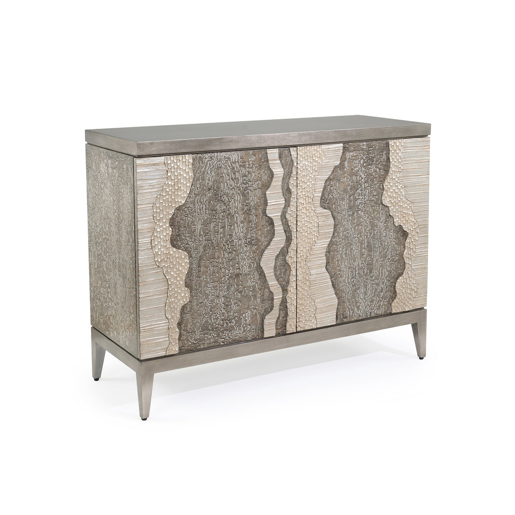 River's Edge Silver Chest with Doors | John-Richard - EUR-04-0776