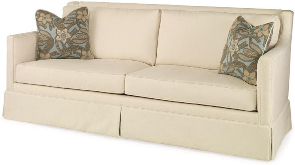Century Furniture Del Rio Skirted Apt Sofa ESN255-3SK