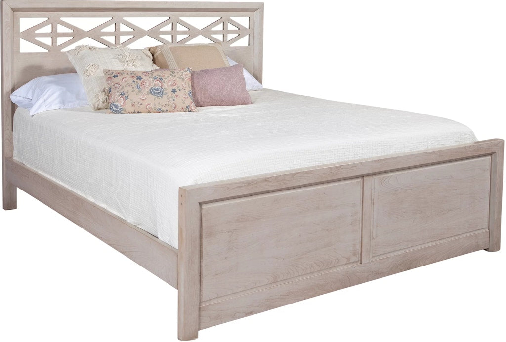 YUTZY WOODWORKING Findley Panel Bed, Queen 35101