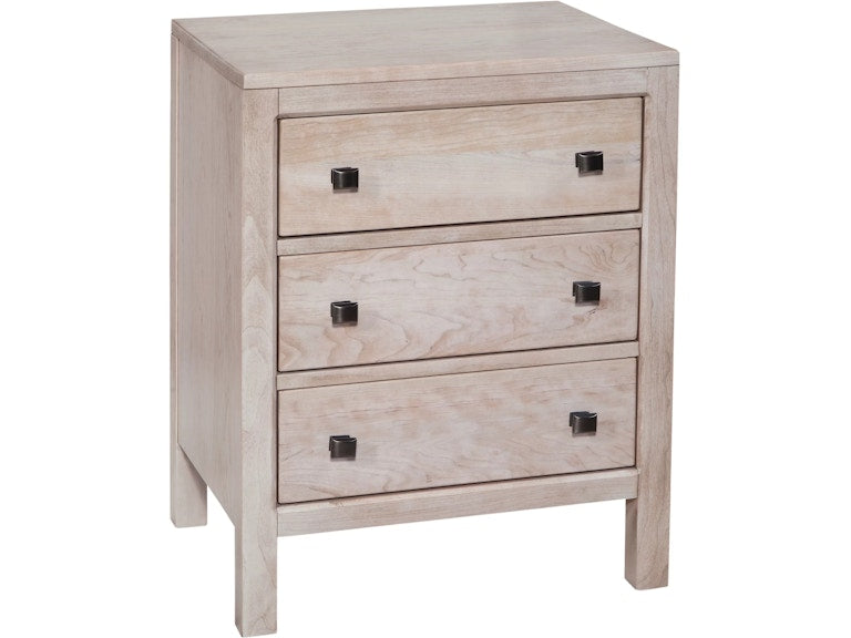 YUTZY WOODWORKING Findley 3 Drawer Nightstand 35040