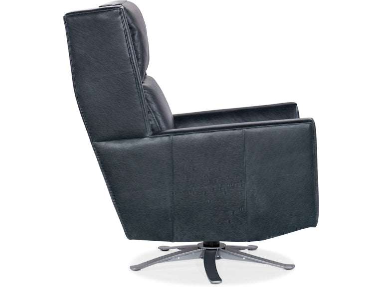 Bradington Young Roen Swivel Metal Pedestal Chair 411-25SW