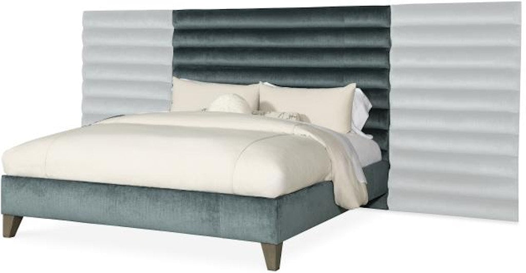 Century Furniture Details Tall Upholstered Bed - Queen CR9-131-QU-65