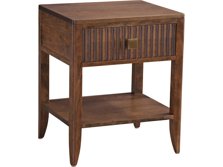 YUTZY WOODWORKING Glacier 1 Drawer Nightstand 47041