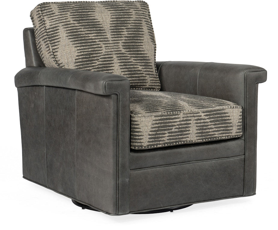 Bradington Young Mallory Swivel Chair 874-25SW