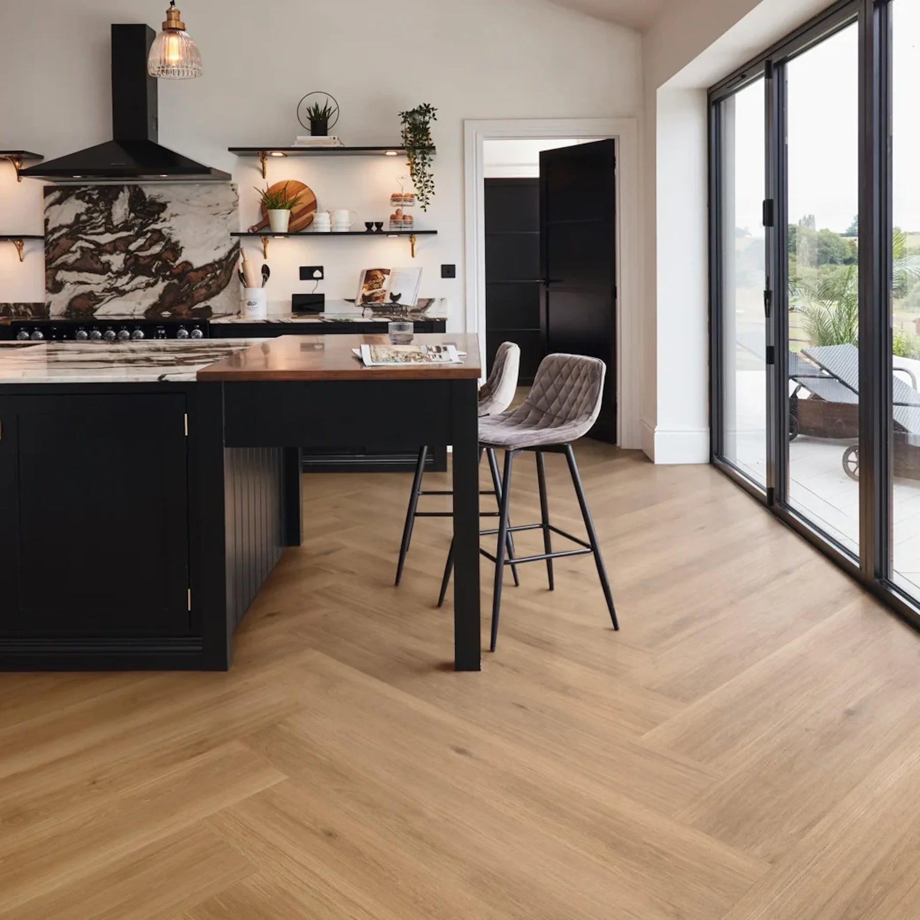 Karndean Luxury Vinyl Looselay Longboard Golden Danish Oak