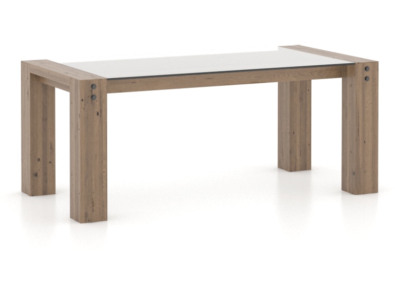 Canadel Rectangular Glass Table GRE03672CL25RLNNF