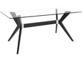 Canadel Rectangular Glass Table GRE04072CL05MDPNF