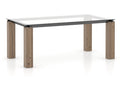 Canadel Rectangular Glass Table GRE04072CL25RLENF