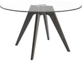 Canadel Round Glass Table GRN05454CL05MDQNF