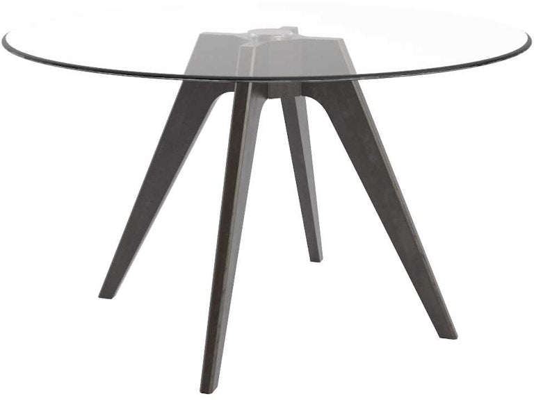 Canadel Round Glass Table GRN05454CL05MDQNF