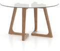 Canadel Round Glass Table GRN05454CL25MMNNF