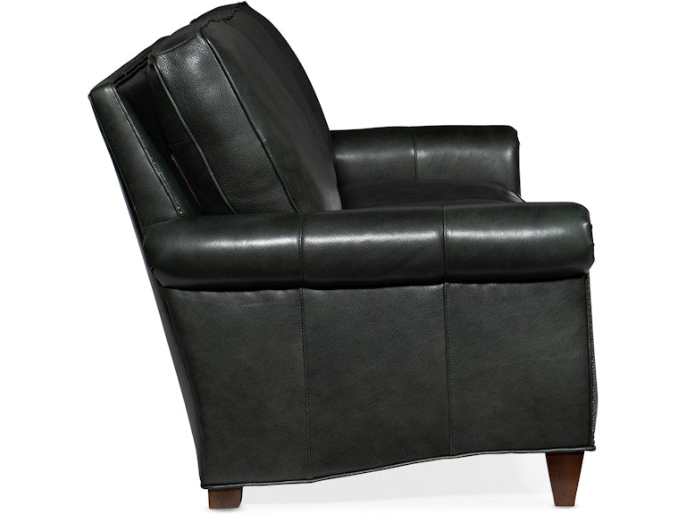 Bradington Young Reddish Stationary Sofa 579-95