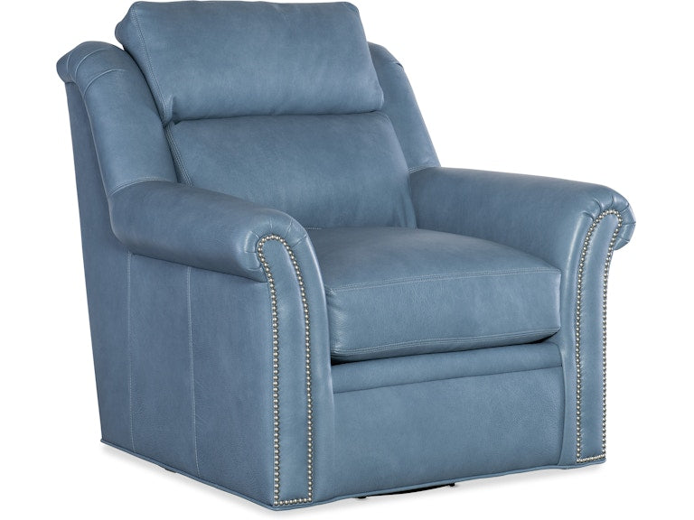 Bradington Young Robinson Swivel Chair - Two Piece Back 206-25SW-2