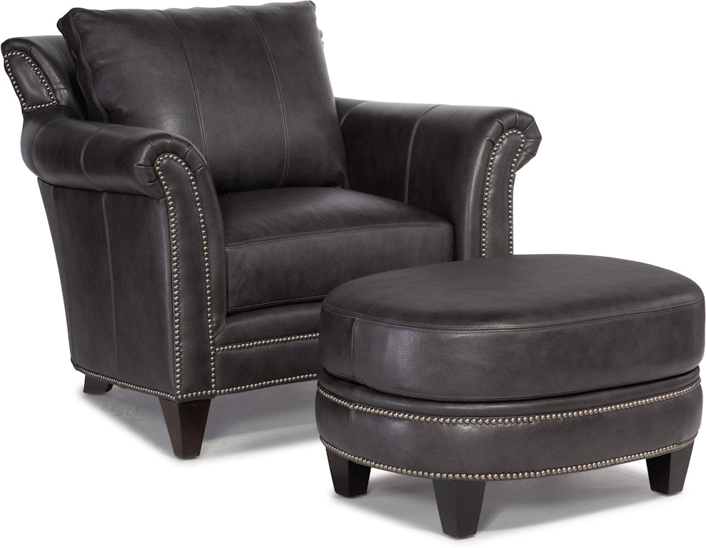 Bradington Young Richardson Ottoman 866-OT