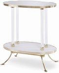 Century Furniture Juliet Cigarette Table With Plain Mirror I39-626