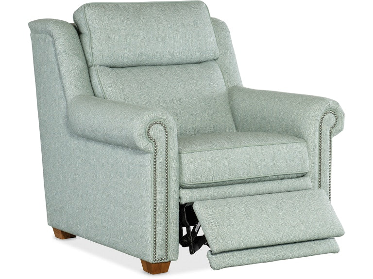 Bradington Young Reece Reclining Chair with Power Headrest - Two Piece Back 202-35-2