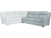 Bradington Young Raymond Right Arm Facing Reclining Sofa with Power Headrest - Two Piece Back 201-62-2
