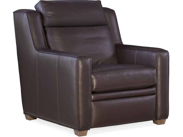 Bradington Young Raymond Reclining Chair with Power Headrest - Two Piece Back 201-35-2