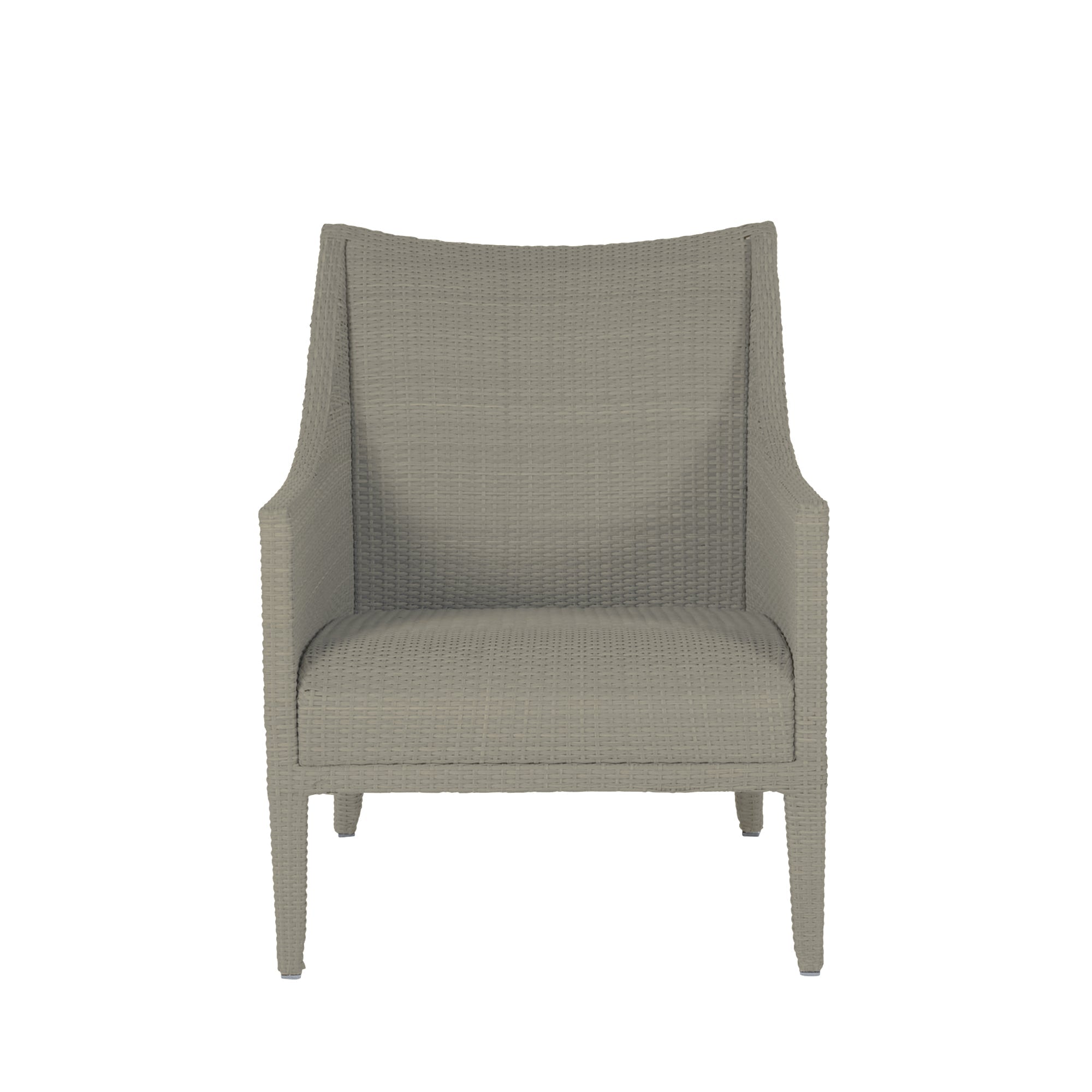 Athena Plus Woven Wicker Outdoor Lounge Chair