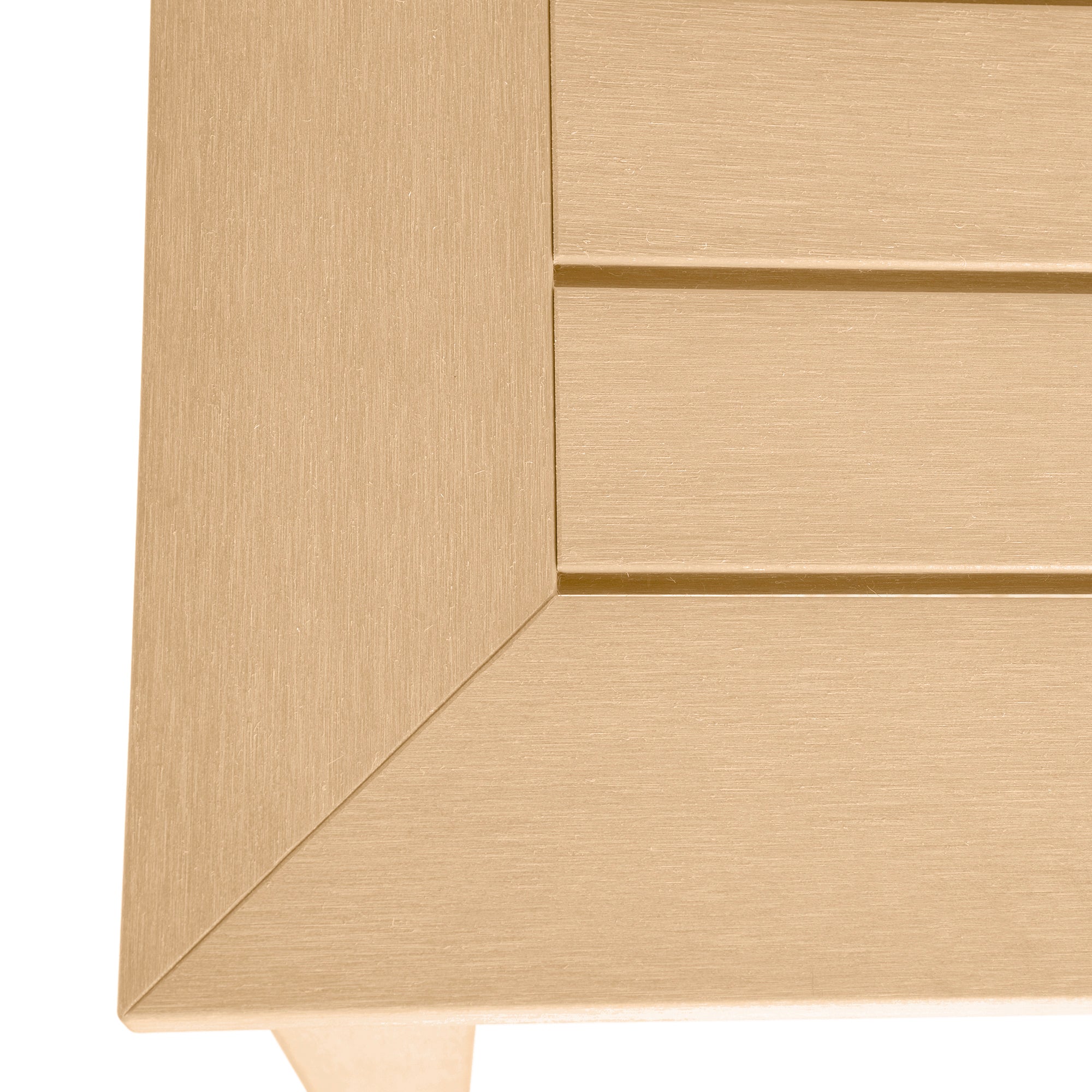 Portside Resin Square Outdoor Four Leg Side Table