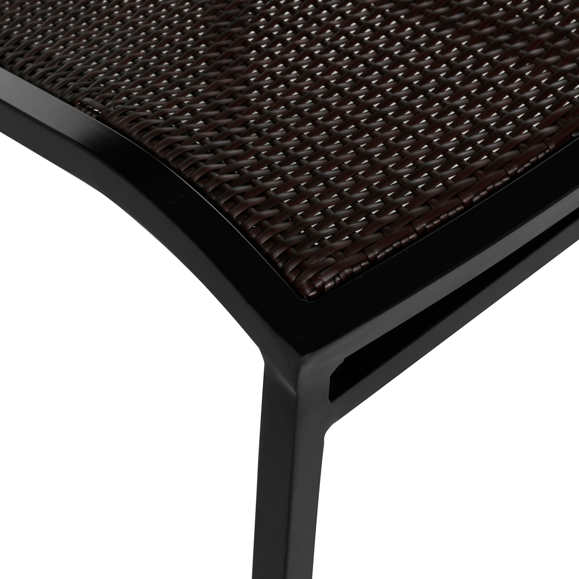 Aire N-Dura Resin Wicker Outdoor Side Chair