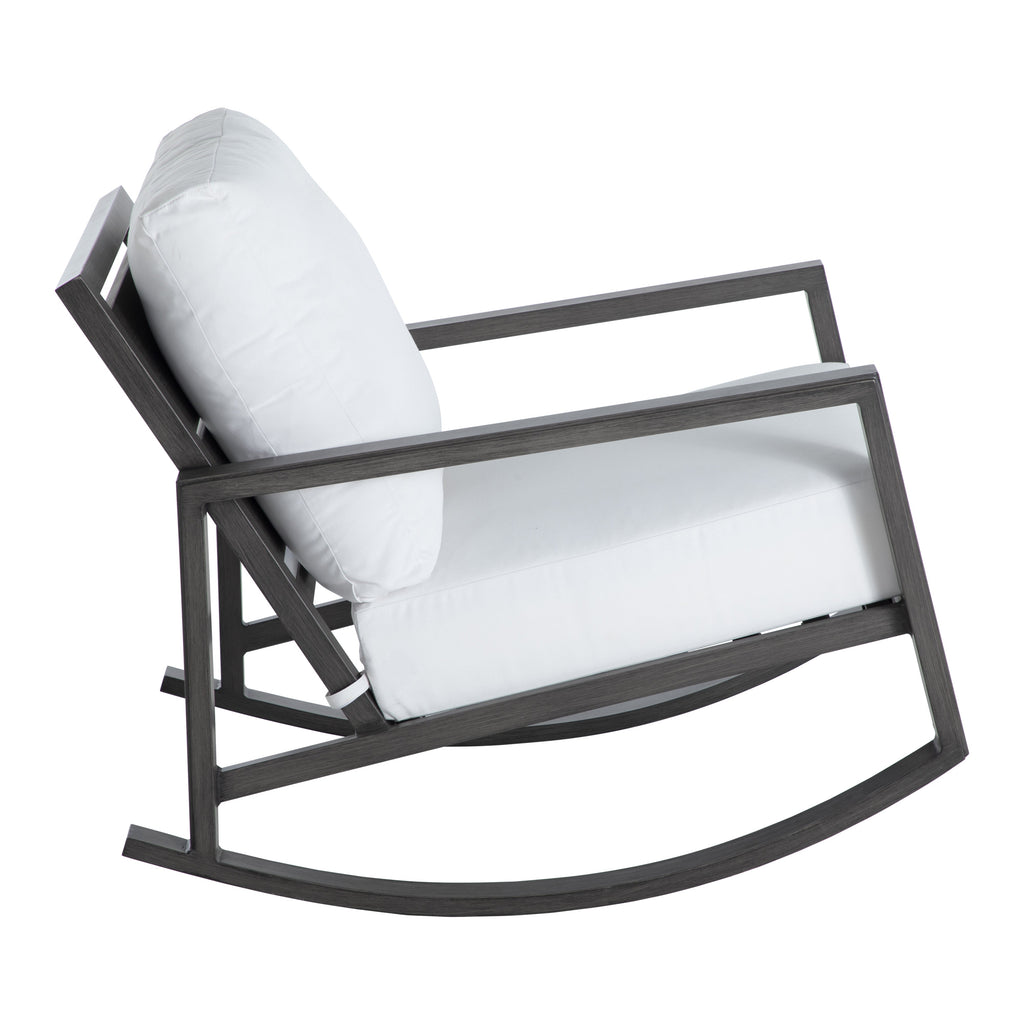 Avondale Aluminum Outdoor Lounge Rocker Chair