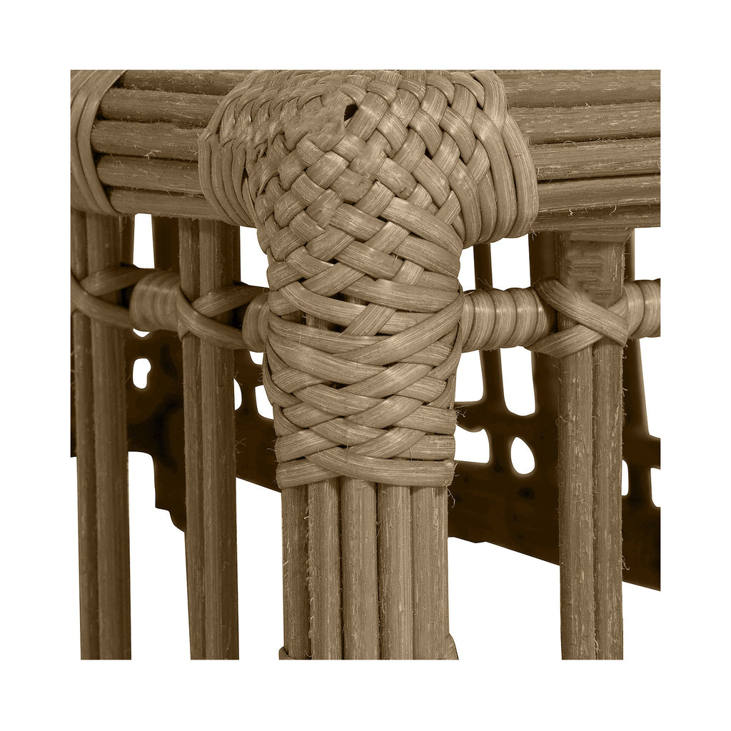 Newport N-Dura Resin Wicker Outdoor Woven Ottoman