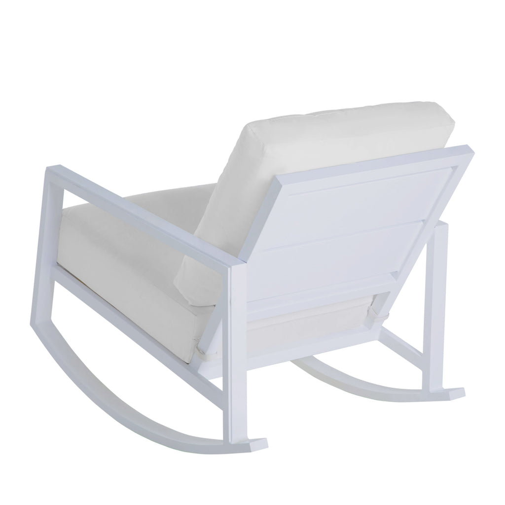 Avondale Aluminum Outdoor Lounge Rocker Chair