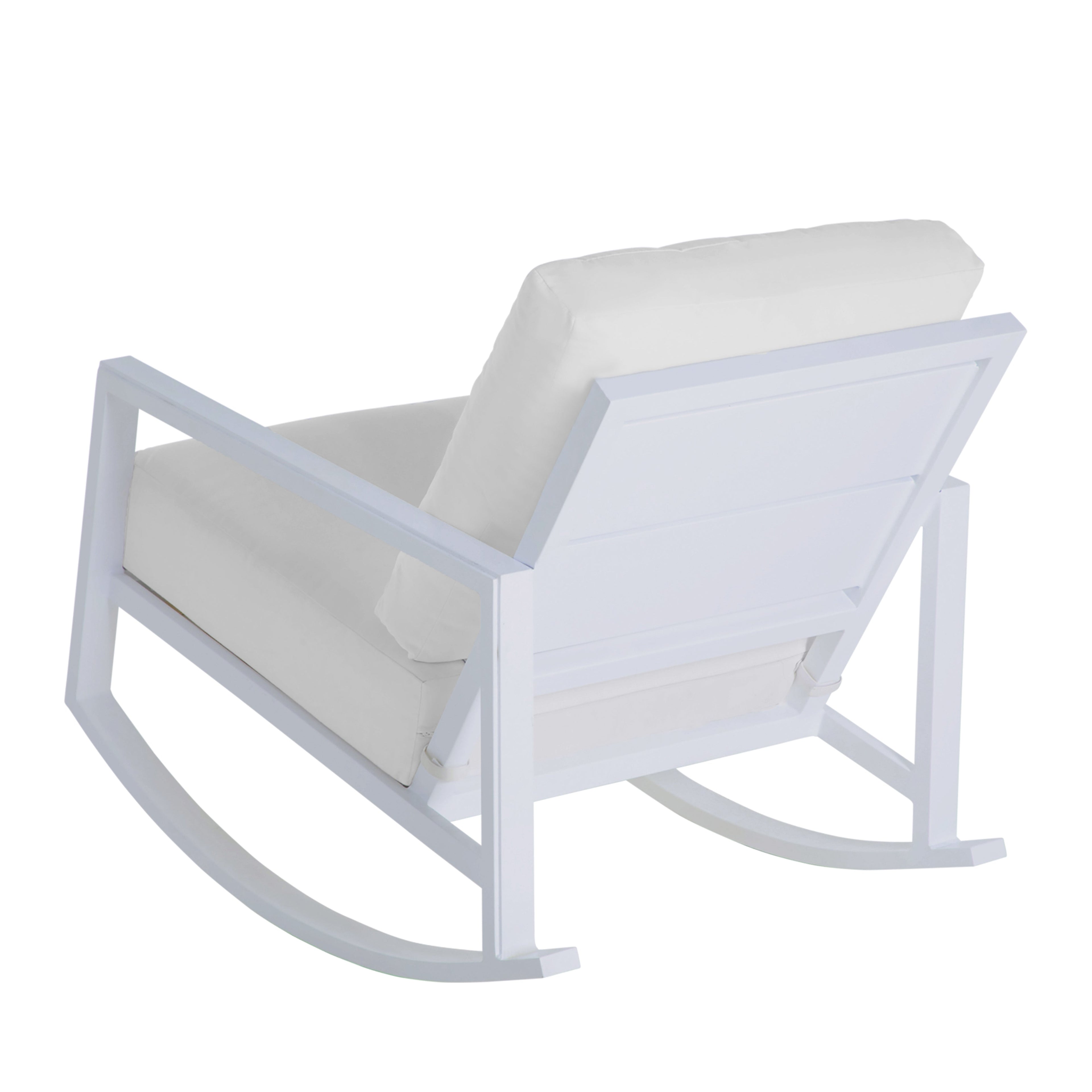 Avondale Aluminum Outdoor Lounge Rocker Chair