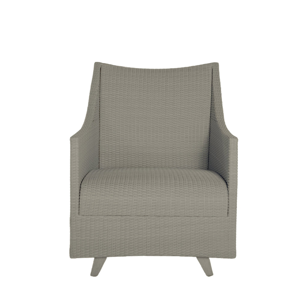 Athena Plus Woven Wicker Spring Lounge Chair