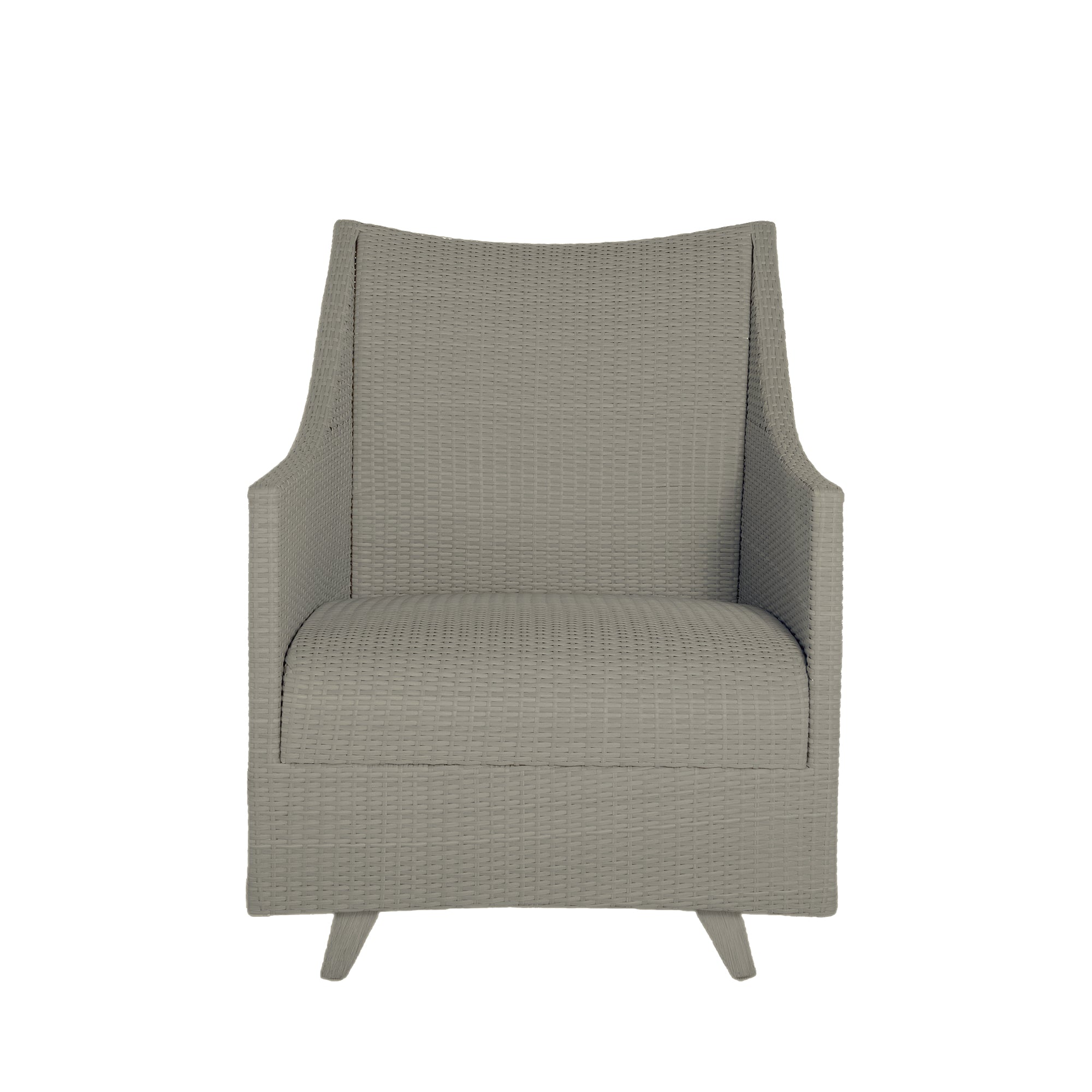 Athena Plus Woven Wicker Spring Lounge Chair
