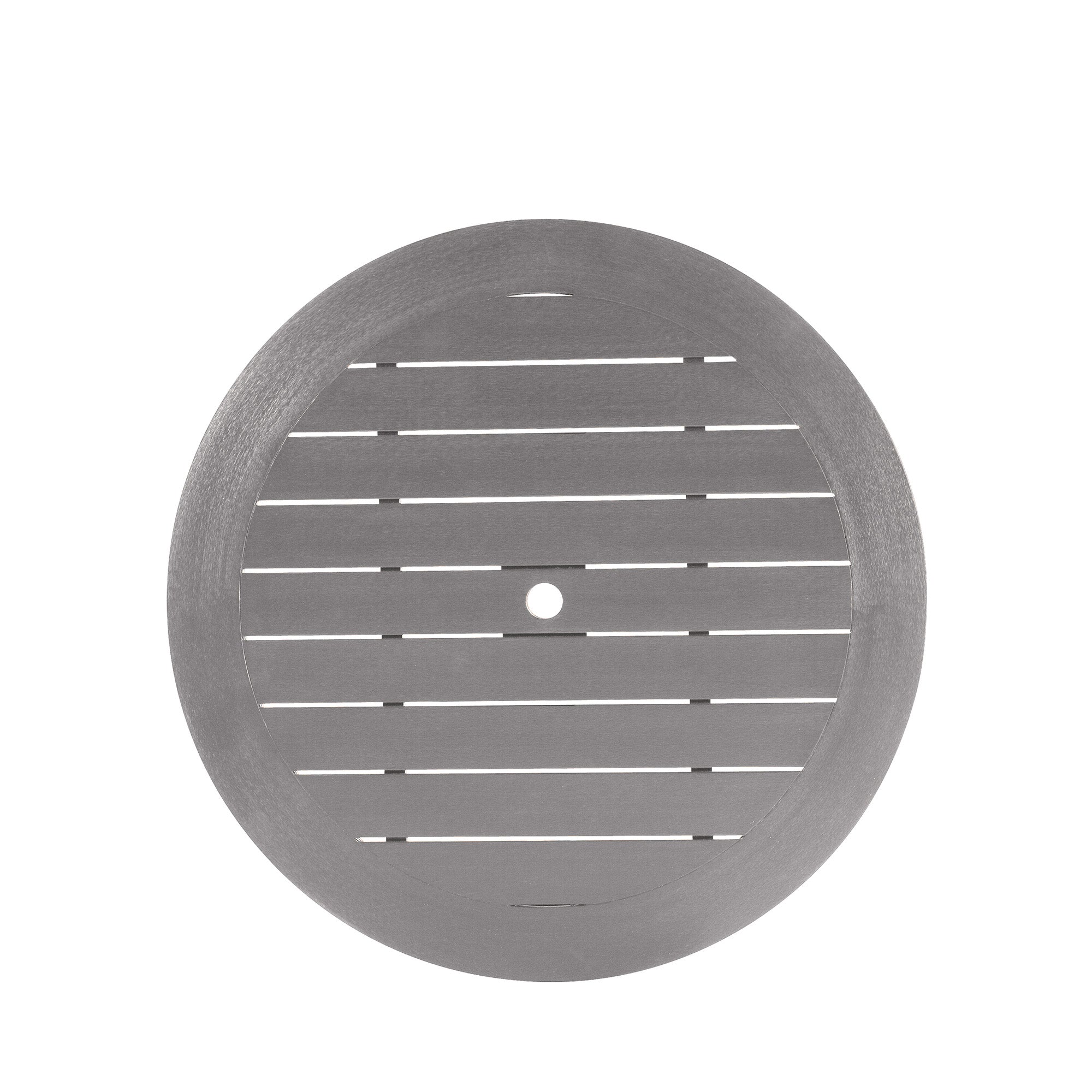 Brookings 60" Round Outdoor Slatted Dining Table