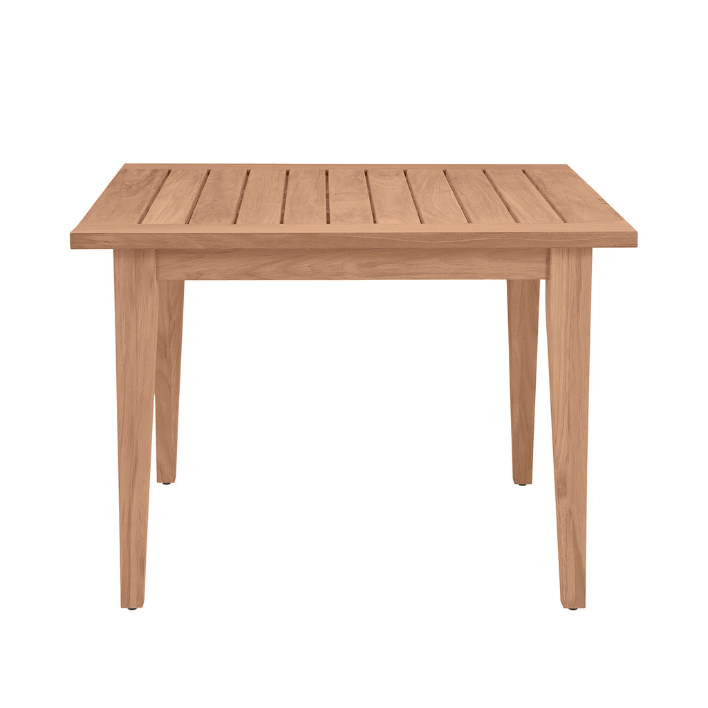 Club Teak 42.25" Square Outdoor Dining Farm Table