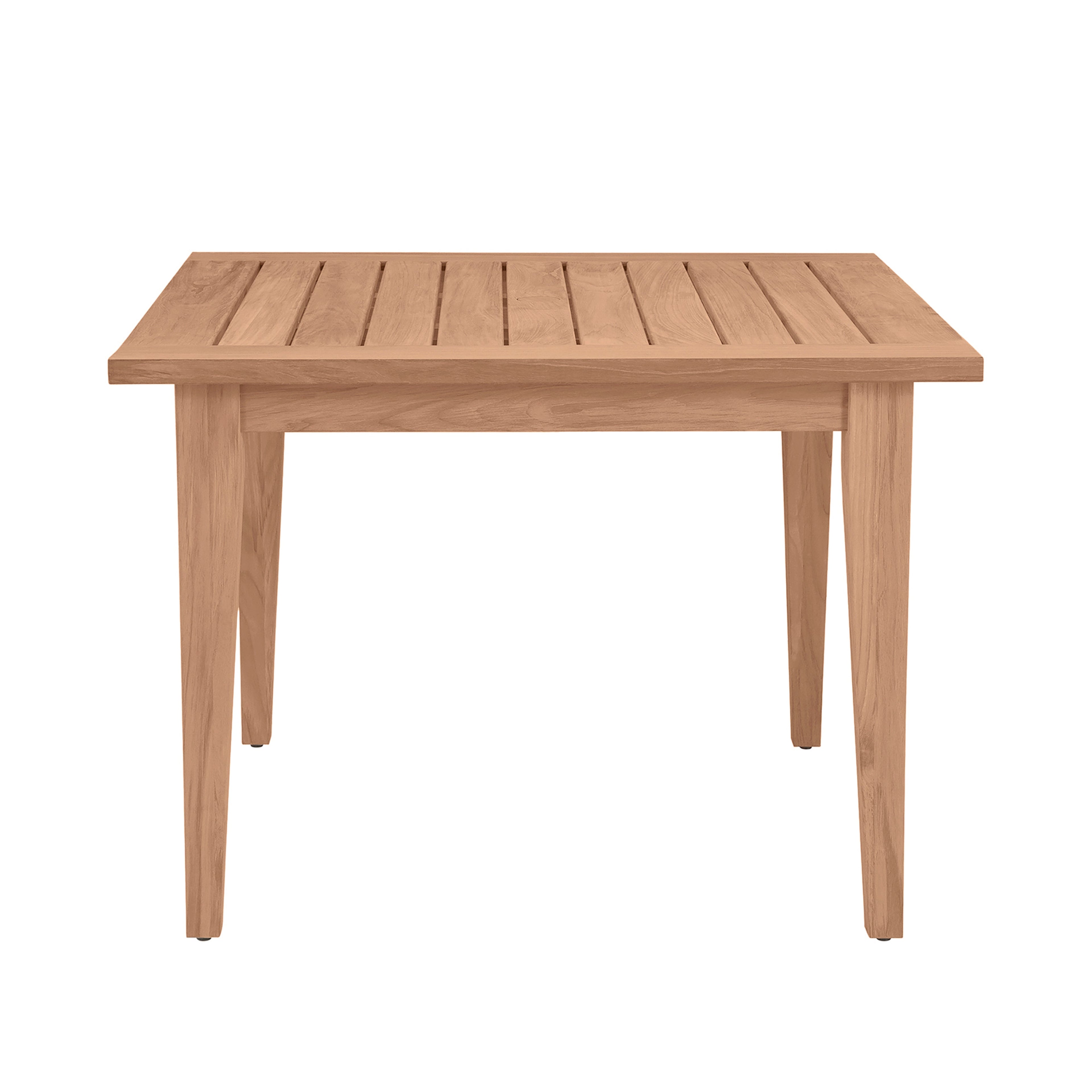 Club Teak 42.25" Square Outdoor Dining Farm Table