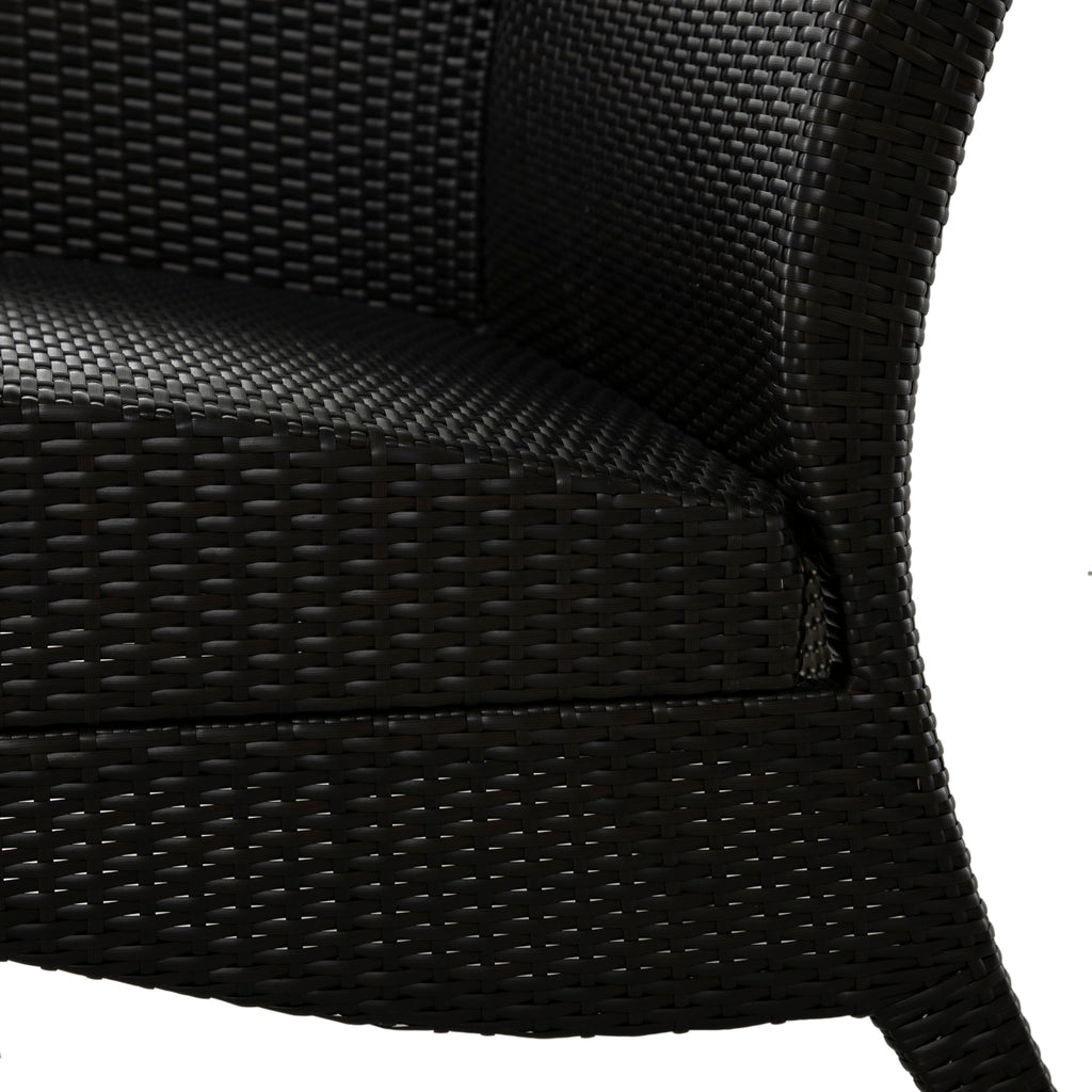 Athena Plus Wicker Slipper Sectional Sofa LAF
