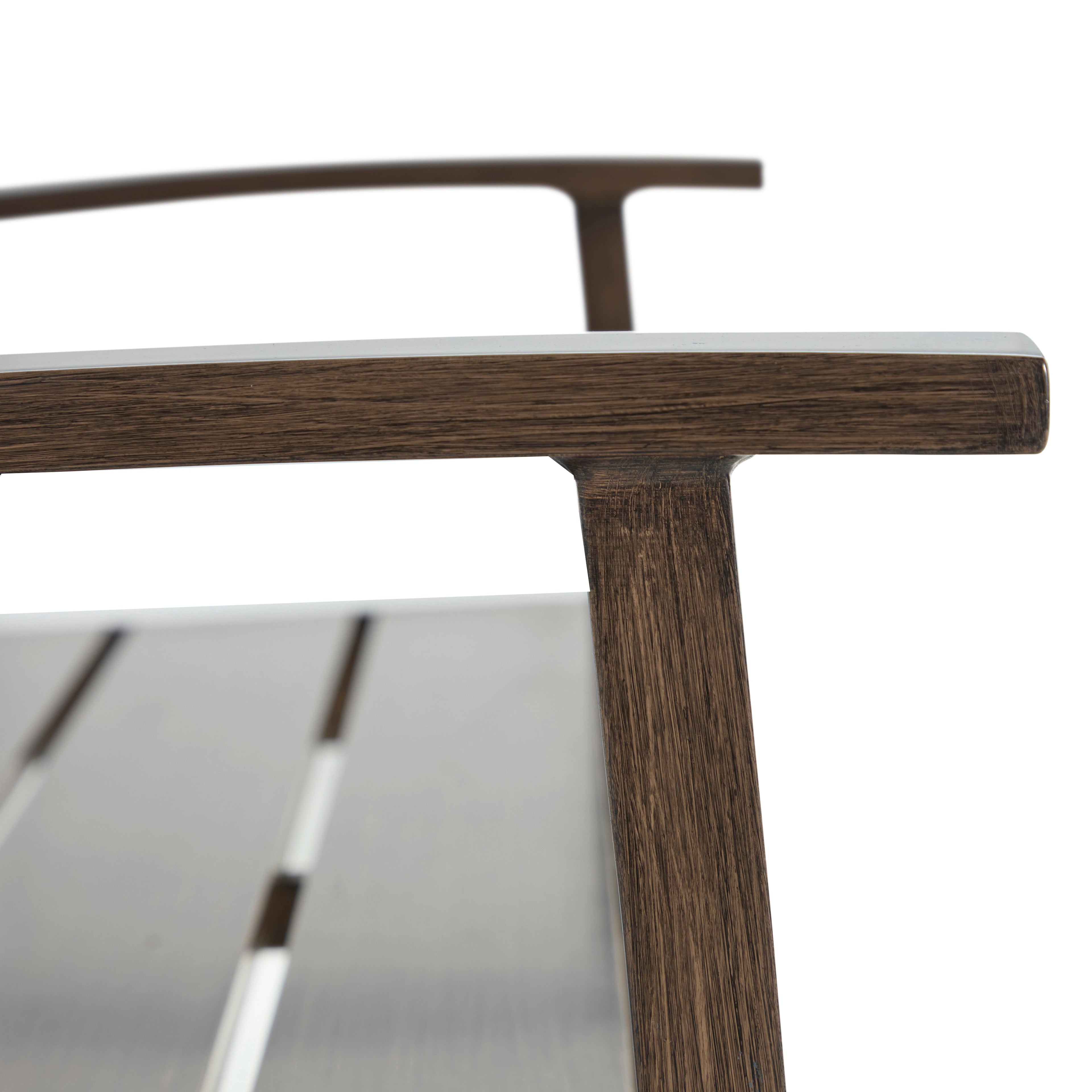 Charleston Aluminum Outdoor Bench