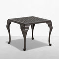 Provance Aluminum 25.5" Square Outdoor End Table