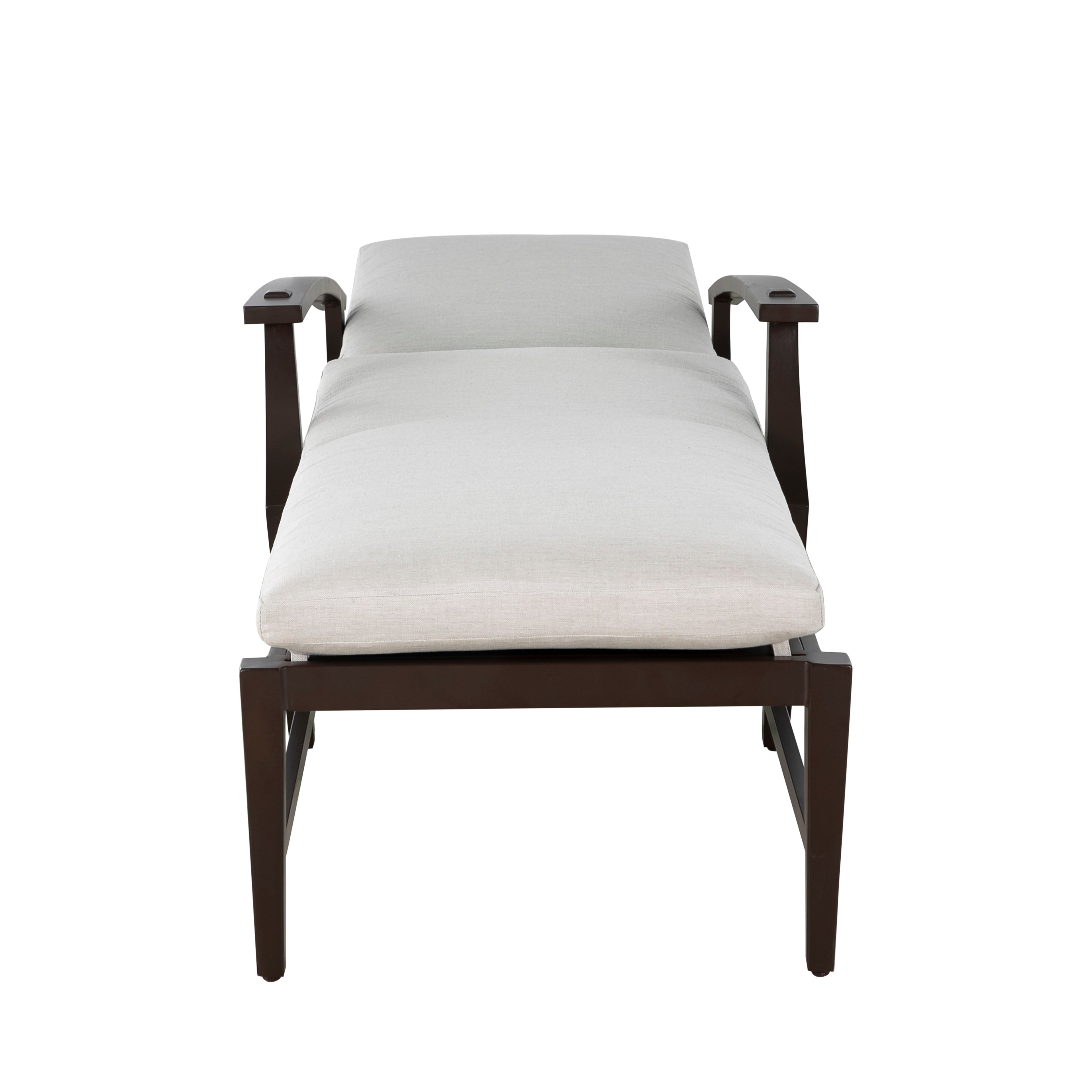 Croquet Aluminum Outdoor Chaise Lounge