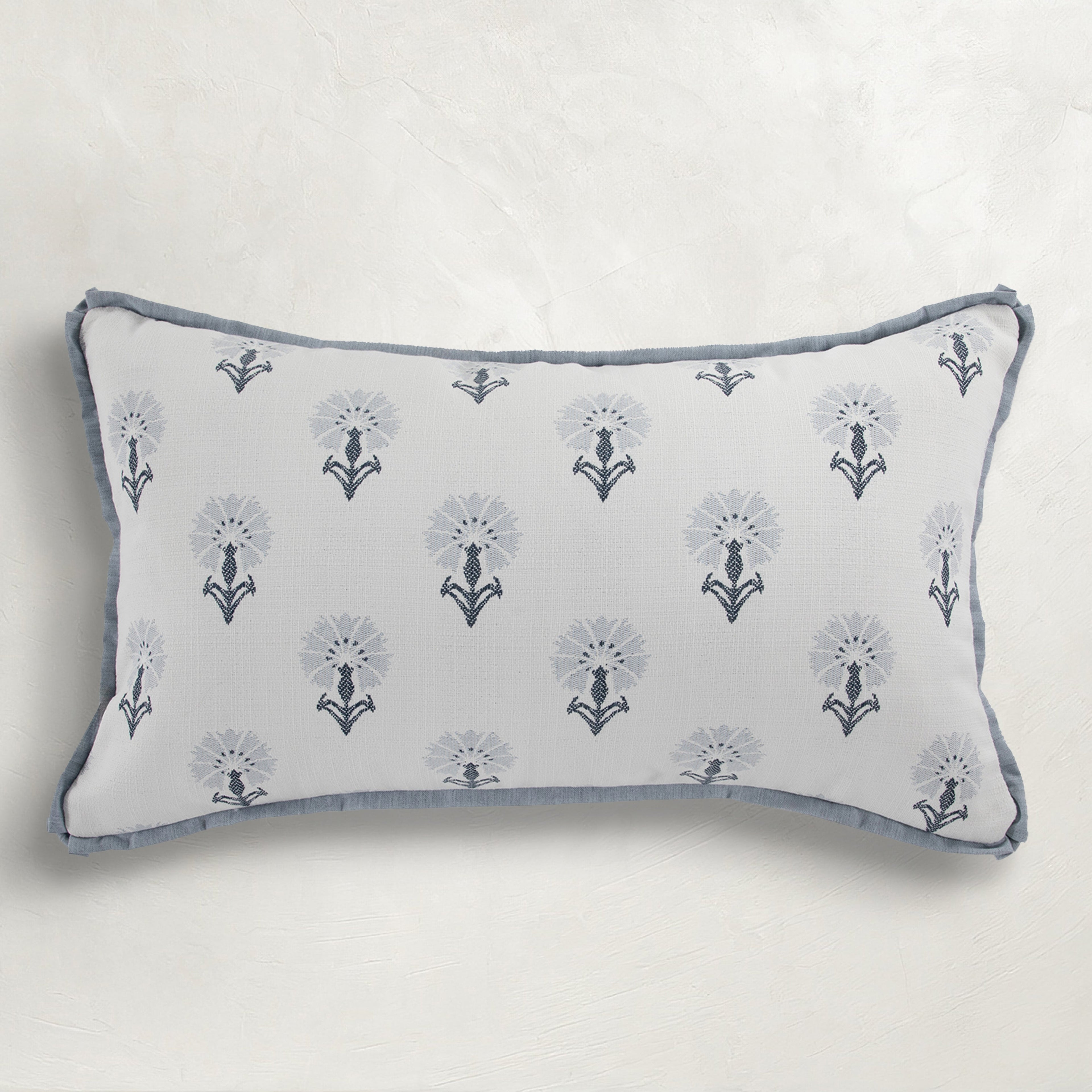 Dahlia Outdoor Lumbar Pillow