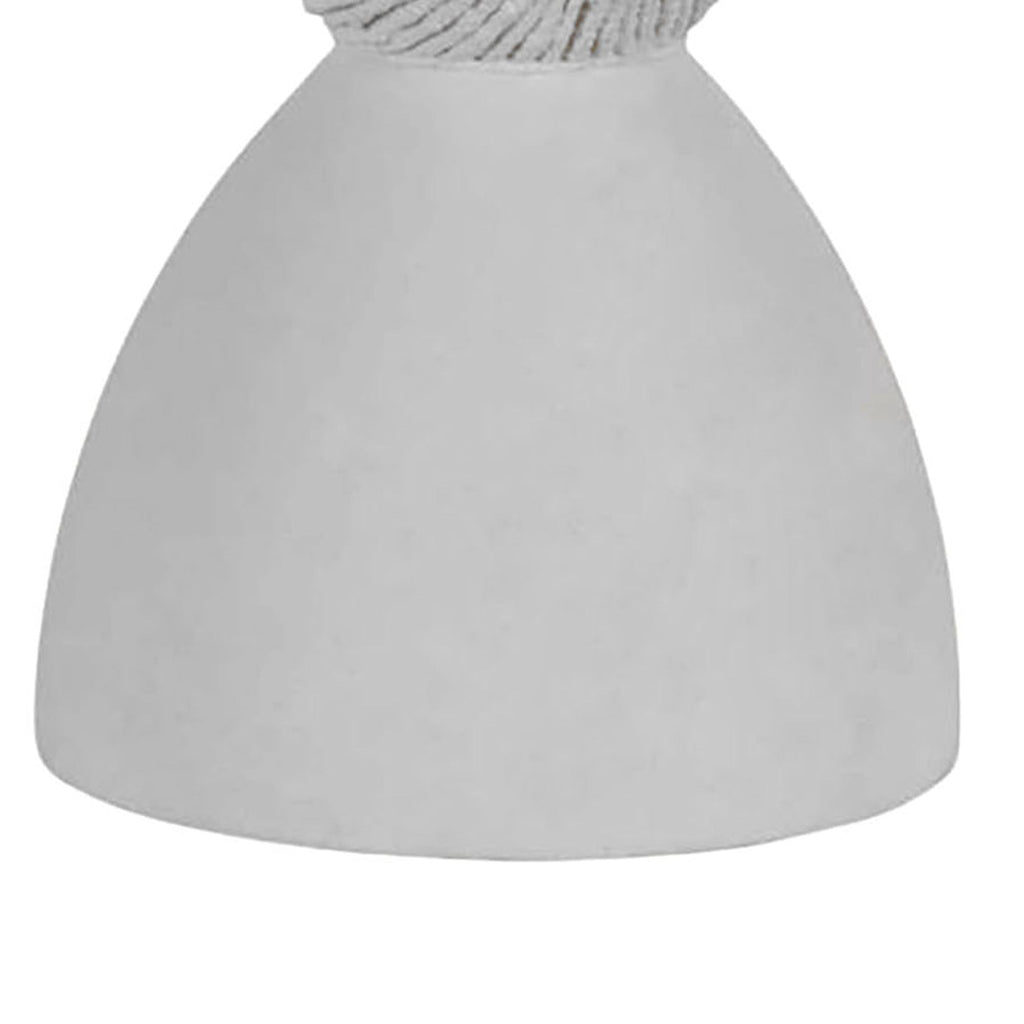 Darley 25" Round Outdoor Pedestal Side Table