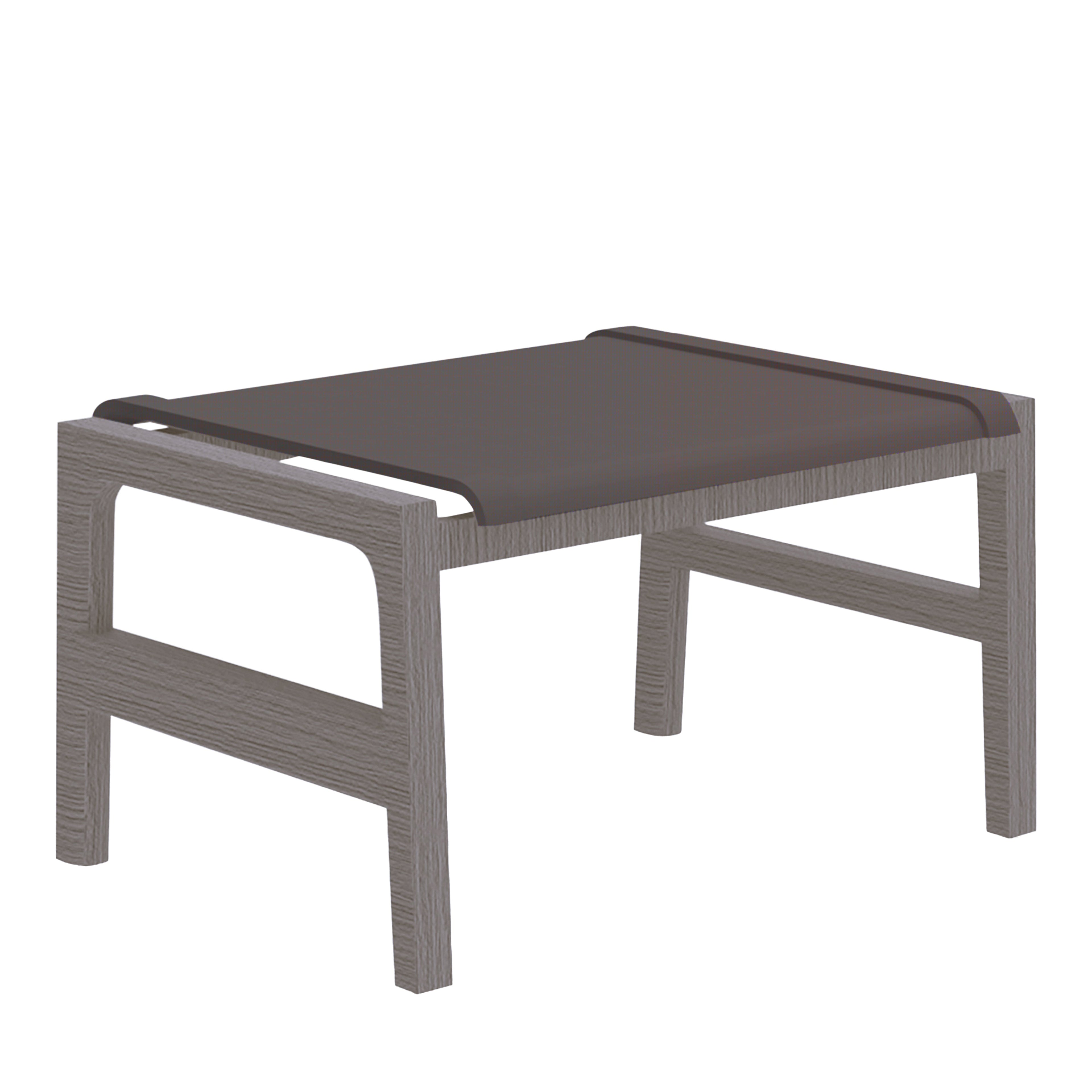 Seashore N-Dura Wood Outdoor Ottoman