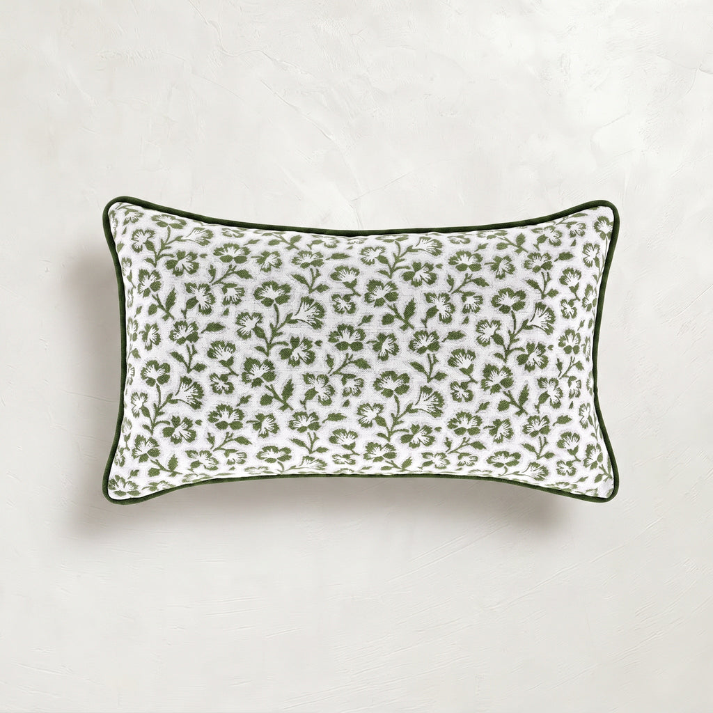 Posey Apple Outdoor Throw Pillow