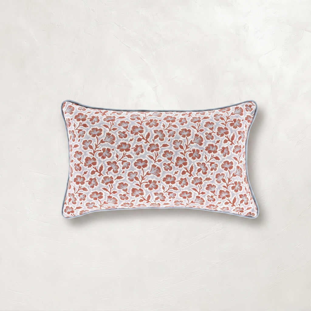 Posey Punch Outdoor Throw Pillow