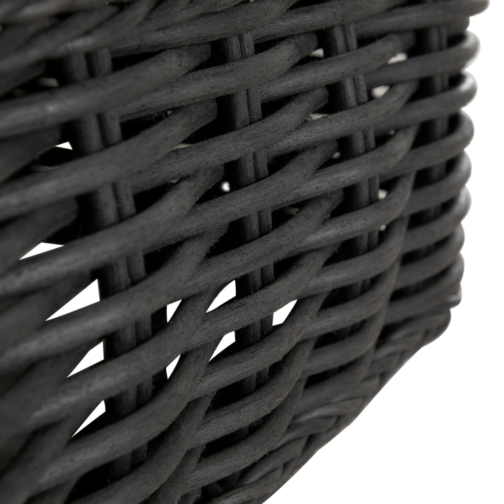 Soho N-Dura Resin Wicker Outdoor Woven Ottoman