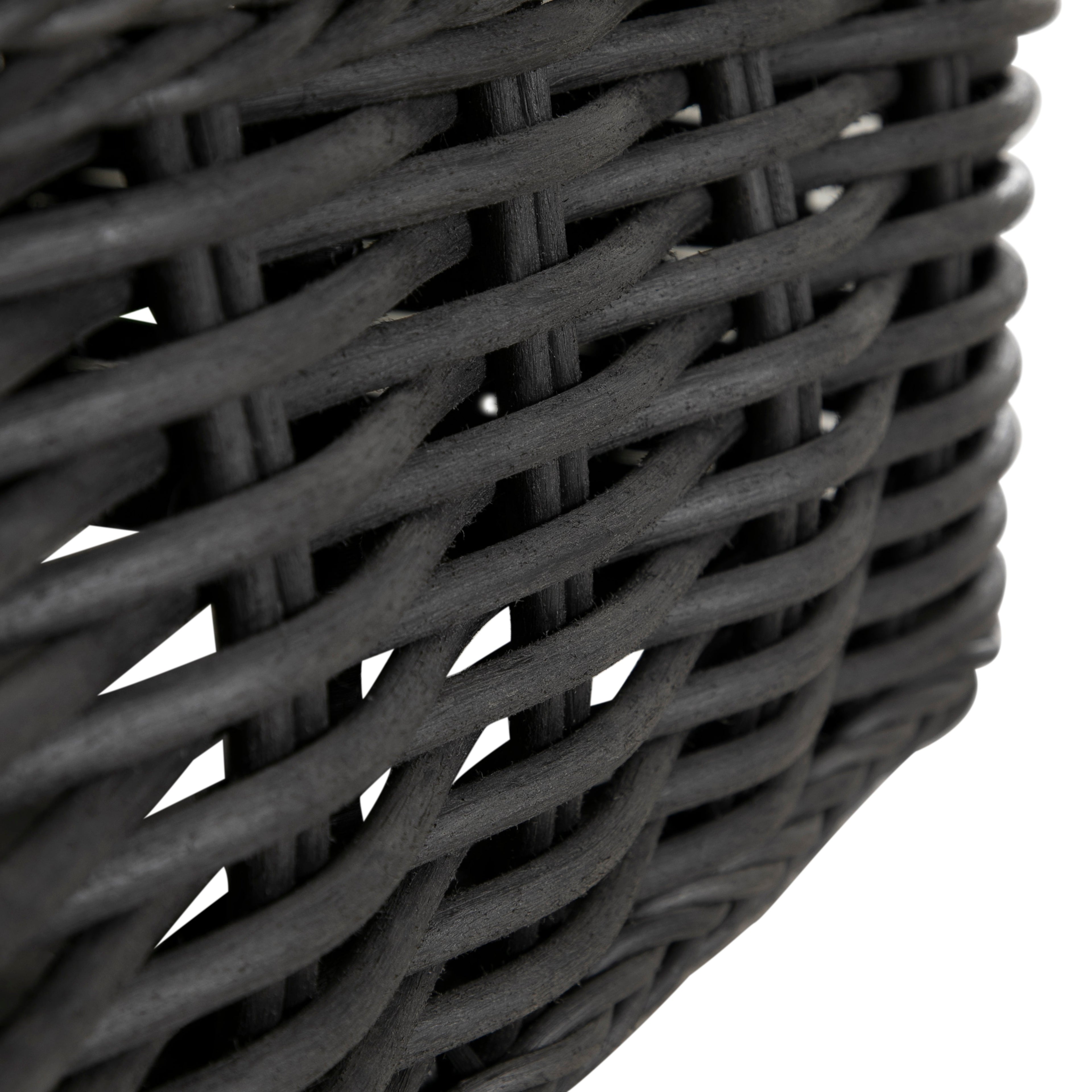 Soho N-Dura Resin Wicker Outdoor Woven Ottoman