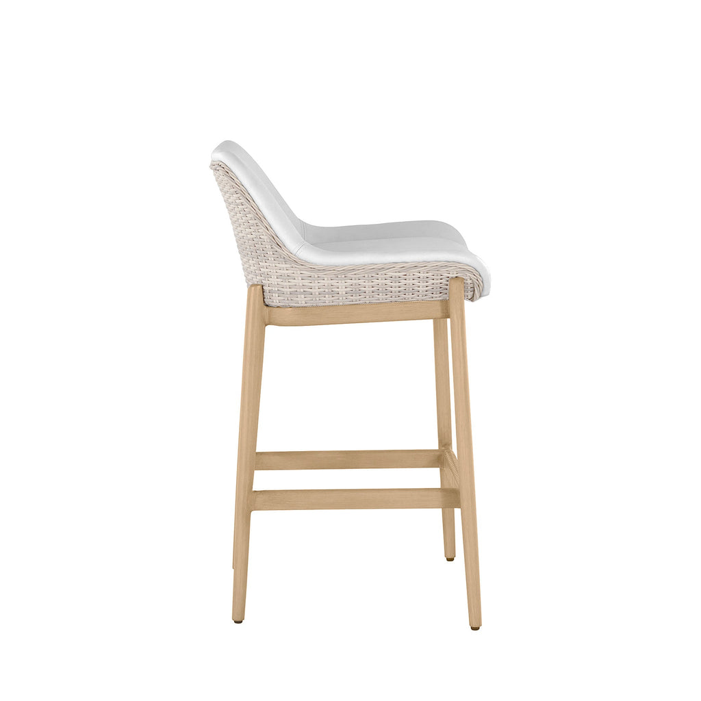 Palma N-Dura Resin Wicker Outdoor Bar Stool