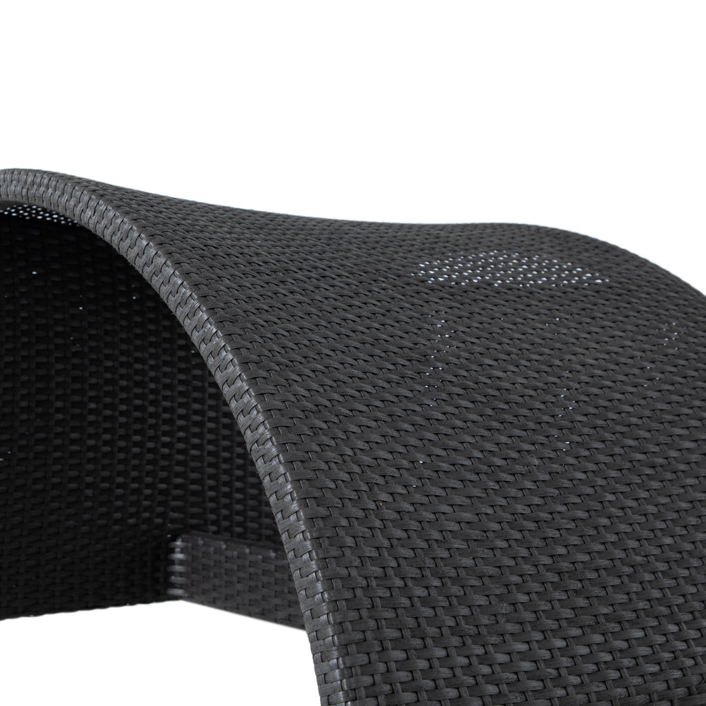 Halo N-Dura Resin Wicker Outdoor Woven Ottoman